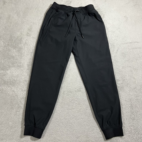 Rhoback Jogger Pants Mens Small Black Performance Athletic Golf Stretch - Picture 1 of 11